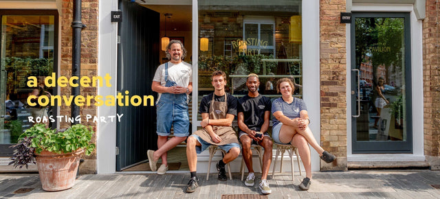 a decent conversation with Roasting Party.