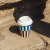 decent Hot Cup - Single Wall - Contrast Stripes