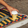 decent Hot Cup - Single Wall - Yellow Diamond