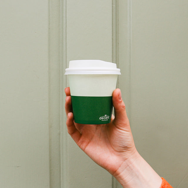 decent Hot Cup - Single Wall - Sage & Green