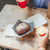 decent Greaseproof Paper - Black Checkered