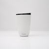 HuskeeSteel Cup & Lid - White