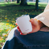 HuskeeSteel Cup & Lid - White