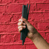 decent Strong Straw - Black Paper