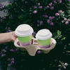 decent Hot Cup - Single Wall - Lime & Violet