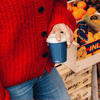 decent Hot Cup - Single Wall - Navy