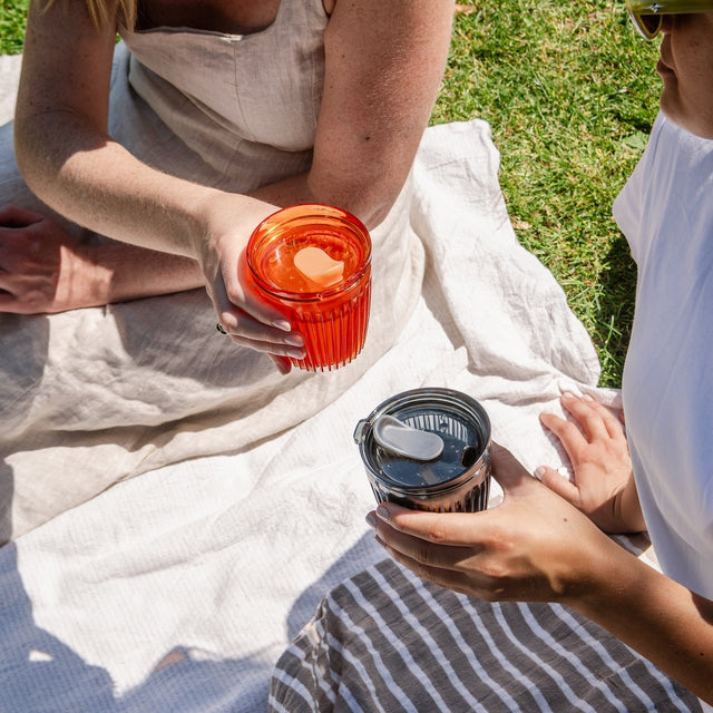 HuskeeRenew Cup & Lid - Amber
