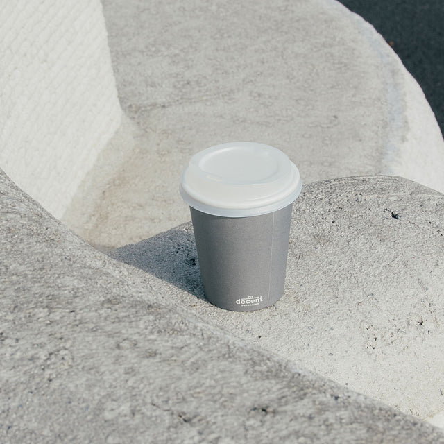 cement hot cup with cpla lid