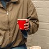 decent Hot Cup - Single Wall - Red