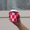 decent Hot Cup - Single Wall - Pink Scallop