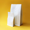 coffee bags 250g and 1kg - white