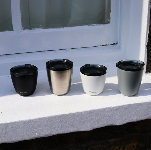 HuskeeSteel Cup & Lid - Slate