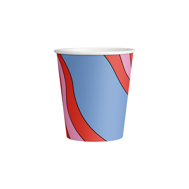 decent Hot Cup - Single Wall - Compostable Canvas - Illustrated by Katie