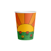 decent Hot Cup - Single Wall - Compostable Canvas - Illustrated by Katie