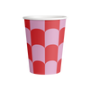 decent Hot Cup - Single Wall - Pink Scallop