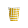 decent Hot Cup - Single Wall - Yellow Diamond