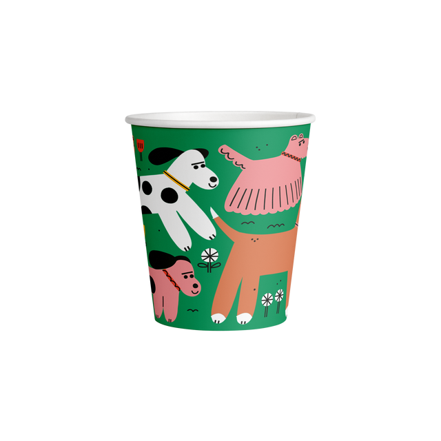 decent Hot Cup - Single Wall - Compostable Canvas - Tess Smith-Roberts