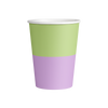 decent Hot Cup - Single Wall - Lime & Violet