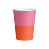 decent Hot Cup - Single Wall - Pink & Orange