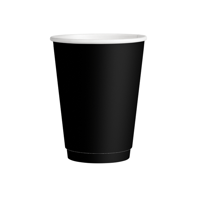 decent Hot Cup - Double Wall - Black