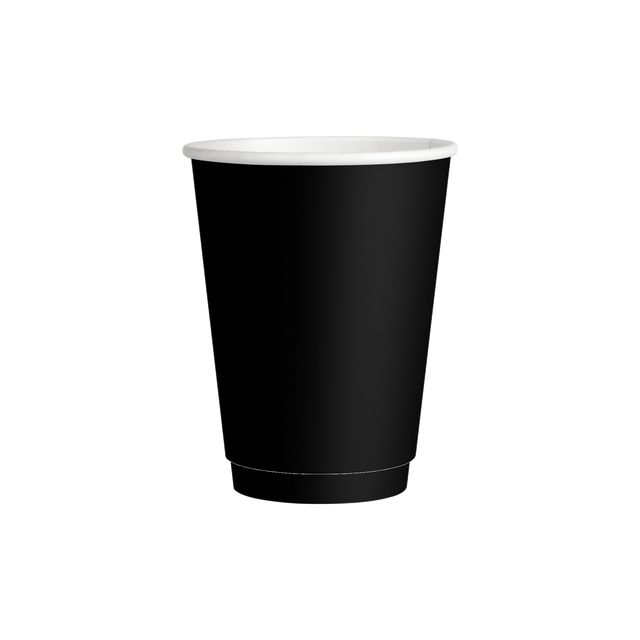 decent Hot Cup - Double Wall - Black