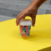 decent Hot Cup - Single Wall - Canvas Yuk Fun