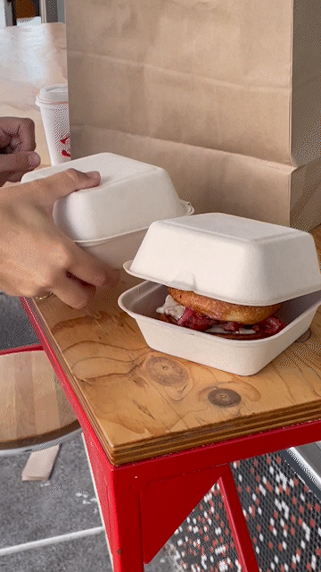 decent Fibre Clam - Burger