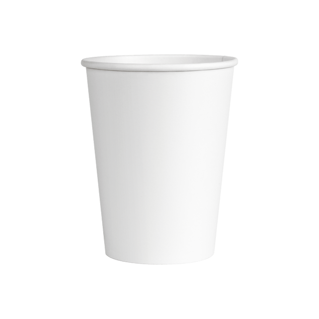 decent Hot Cup - Single Wall - White
