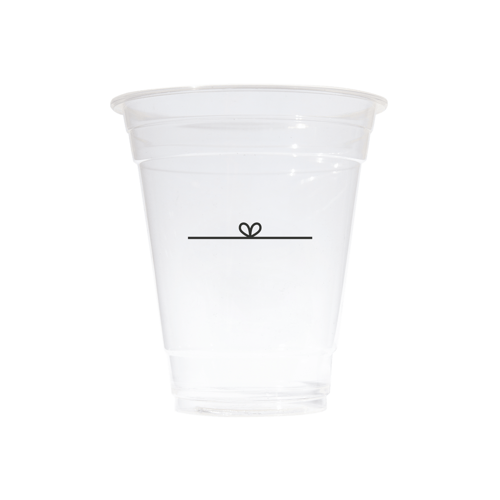 decent Clear Cup - Black Ribbon – decent packaging